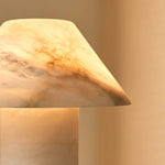 Eleonora Stylish Alabaster Lamp – Handcrafted, Unique Design with Soft Glow Tavellio
