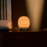 Sol Petit Calacatta Viola Marbre & Albâtre Lampe de table rechargeable