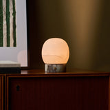 Sol Petit Calacatta Viola Marbre & Albâtre Lampe de table rechargeable