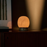 Sol Petit Calacatta Vionaro Jaune Marbre & Albâtre Lampe de table rechargeable