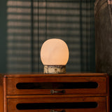 Sol Petit Calacatta Vionaro Jaune Marbre & Albâtre Lampe de table rechargeable