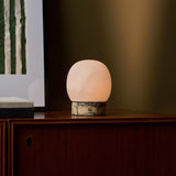 Sol Petit Calacatta Vionaro Jaune Marbre & Albâtre Lampe de table rechargeable