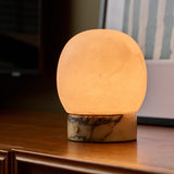 Sol Petit Calacatta Vionaro Jaune Marbre & Albâtre Lampe de table rechargeable