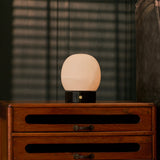 Sol Petit Nero Marquina Marbre & Albâtre Lampe de table rechargeable