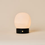 Sol Petit Nero Marquina Marbre & Albâtre Lampe de table rechargeable