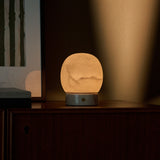 Sol Petit Rosa Aurora Marbre & Albâtre Lampe de table rechargeable