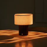 Steffie Dunkelbraun Wiederaufladbare Tischlampe 