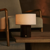 Steffie Dunkelbraun Wiederaufladbare Tischlampe 