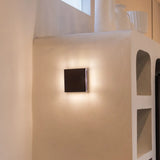 Lane Donkerbruin draadloze wandlamp, oplaadbaar, dimbaar, van natuurlijk hout, 5000K wit licht Tavellio