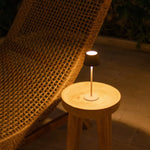 Willy Mini Koala Grey Rechargeable Table Lamp – Cordless, Dimmable, 80-Hour Battery Tavellio