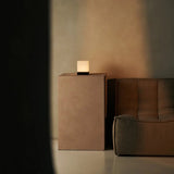 Yce Black Lamp with Frozen Glass, showcasing dimmable feature