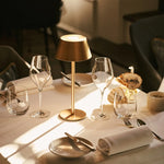 Milou Gold - Table lamp without Cable l Modern, Design & 3 Light modes