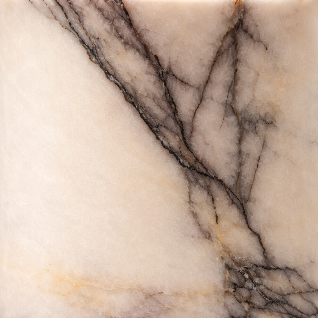 Lilac Marble Rechargeable Table Lamp | Versatile, 3 Light Modes & Modular Lampshade