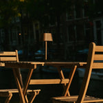 Ava Mocha Brown Rechargeable Table Lamp | Cordless & Dimmable