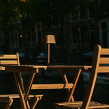 Ava Mocha Brown Rechargeable Table Lamp | Cordless & Dimmable