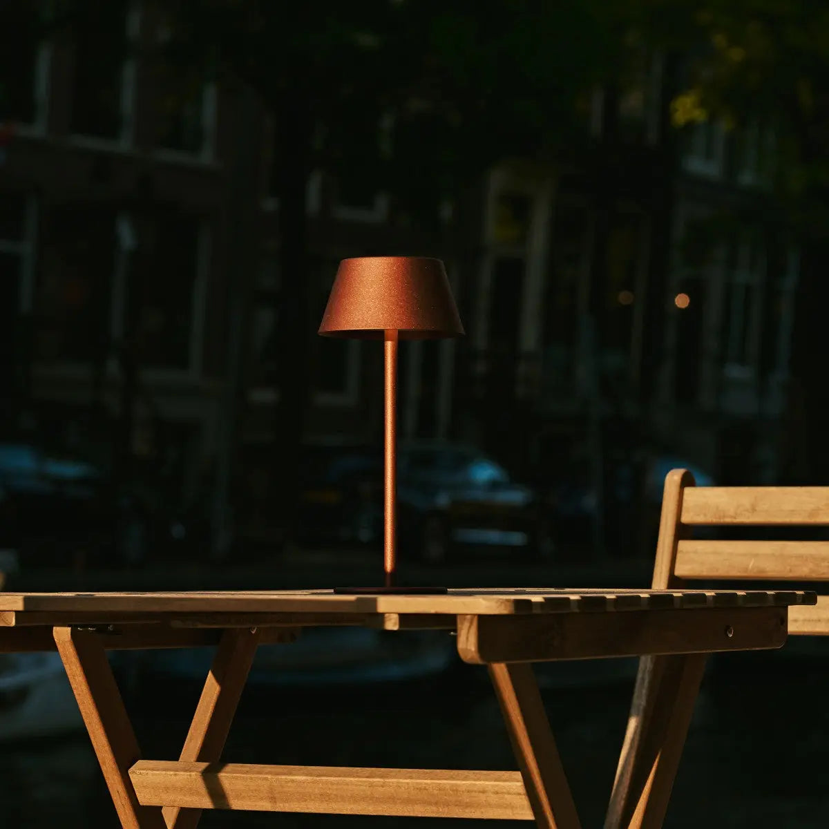 Milou Bronze - Table lamp without Cable l Modern, Design & 3 Light modes