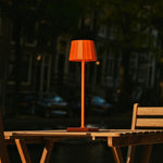 Wouter Orange Blossom Rechargeable Table Lamp – Wireless Charging, Dimmable, 120-Hour Battery Life