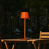 Wouter Orange Blossom Rechargeable Table Lamp – Wireless Charging, Dimmable, 120-Hour Battery Life