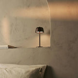 Anton Espresso Brown Rechargeable Table Lamp | Stylish & Cordless Lighting