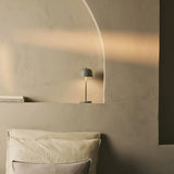 Anton Shadow Grey Rechargeable Table Lamp | Stylish & Cordless Lighting