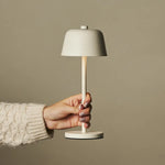 Anton Vanilla Rechargeable Table Lamp | Stylish & Cordless Lighting