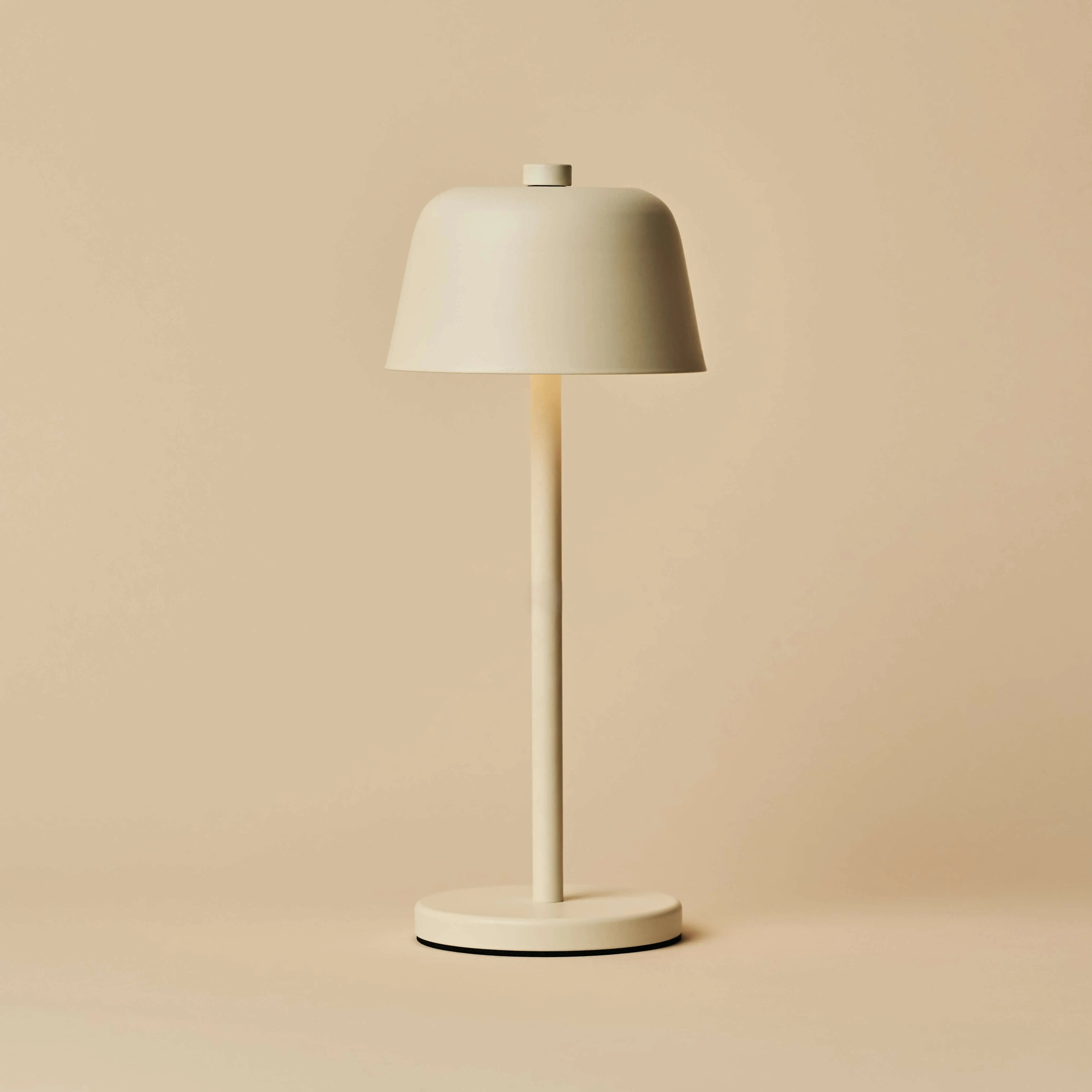 Anton Vanilla Rechargeable Table Lamp | Stylish & Cordless Lighting