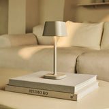 Ava Shadow Grey - Rechargeable Table Lamp | Stylish, Cordless & Dimmable