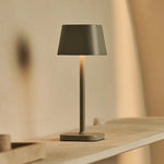 Ava Shadow Grey - Rechargeable Table Lamp | Stylish, Cordless & Dimmable