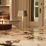 Ava Shadow Grey - Rechargeable Table Lamp | Stylish, Cordless & Dimmable