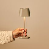 Ava Shadow Grey - Rechargeable Table Lamp | Stylish, Cordless & Dimmable