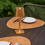 Ava Gold Rechargeable Table Lamp | Cordless, Dimmable & Stylish