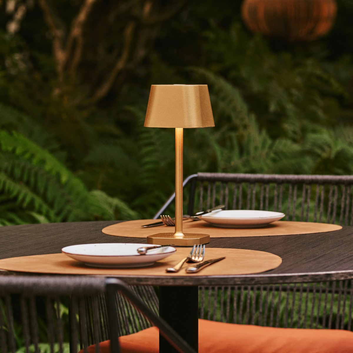 Ava Gold Rechargeable Table Lamp | Cordless, Dimmable & Stylish