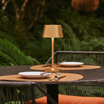 Ava Gold Rechargeable Table Lamp | Cordless, Dimmable & Stylish