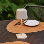 Ava Shadow Grey - Rechargeable Table Lamp | Stylish, Cordless & Dimmable