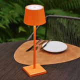 Wouter Orange Blossom Rechargeable Table Lamp – Wireless Charging, Dimmable, 120-Hour Battery Life