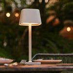 Ava Shadow Grey - Rechargeable Table Lamp | Stylish, Cordless & Dimmable