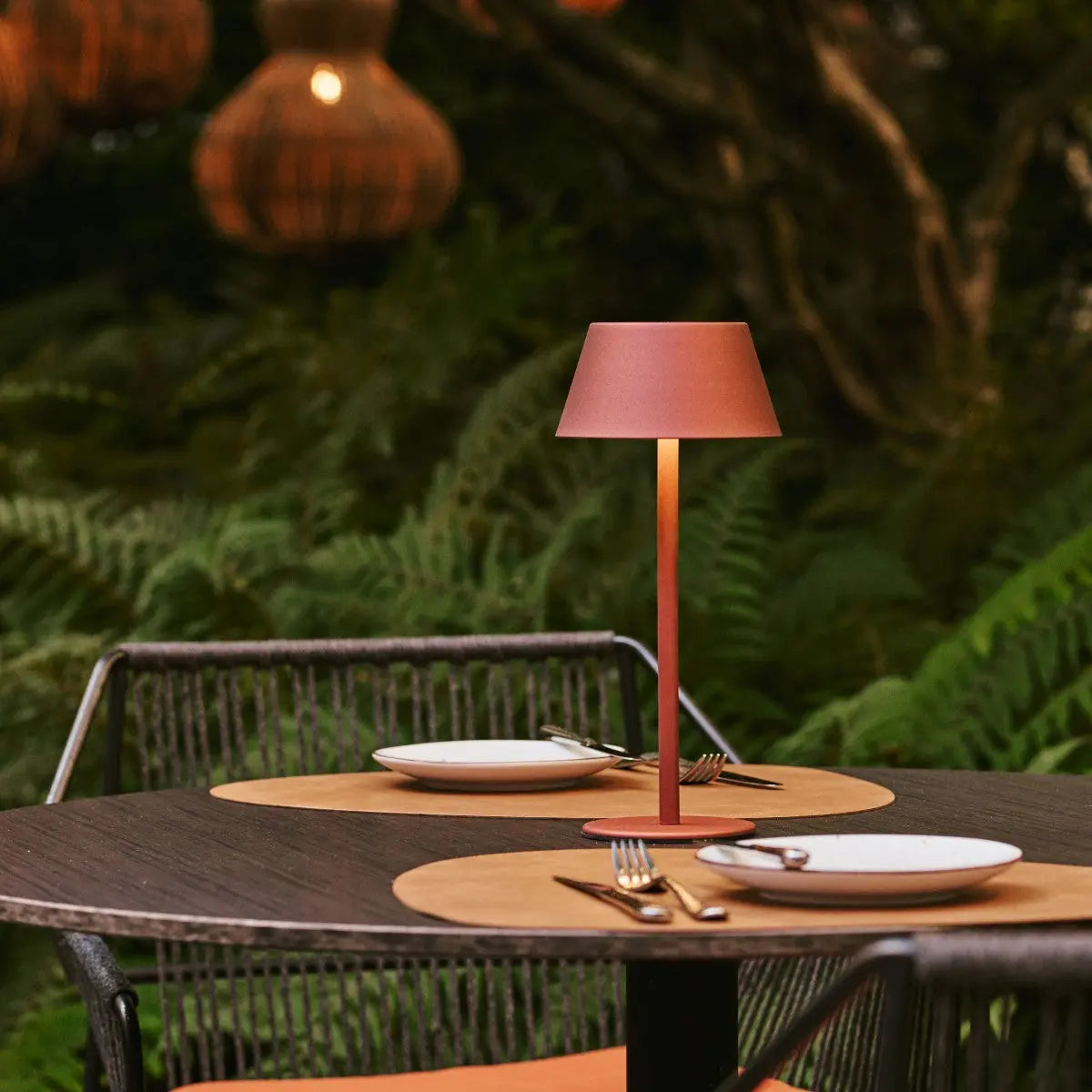 Milou Bronze - Table lamp without Cable l Modern, Design & 3 Light modes