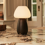 Bear Dark Brown Stylish Rechargeable Lamp – Cordless, Dimmable, Eco-Friendly Design
