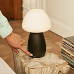 Bear Dark Brown Stylish Rechargeable Lamp – Cordless, Dimmable, Eco-Friendly Design