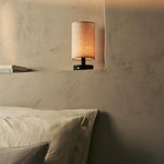 Ben Black Wooden Table Lamp – Rechargeable, Dimmable, USB-C Powered