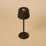 Combi Set Professional | 4 x Brouwer Mocha Brown Rechargeable Table Lamps & Magnetic Charging Station