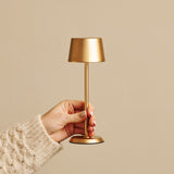 Combi Set Professional | 8 x Brouwer Gold Rechargeable Table Lamps & Magnetic Charging Station