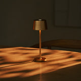 Combi Set Professional | 8 x Brouwer Gold Rechargeable Table Lamps & Magnetic Charging Station