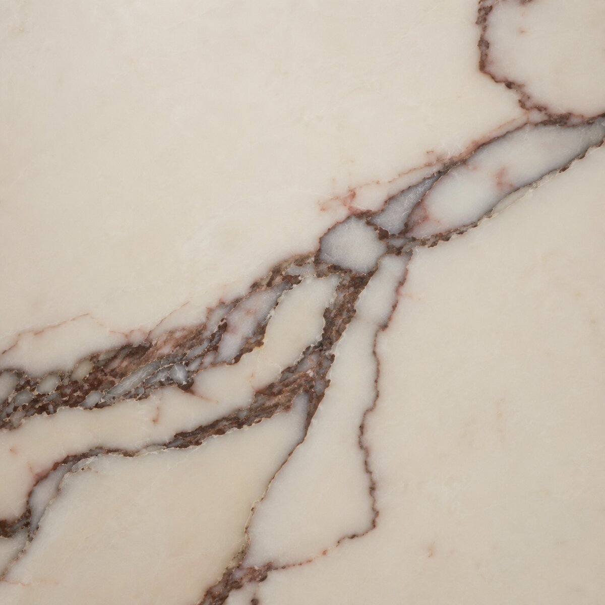 Calacatta Vionaro marble texture detail from the Hooch Small rechargeable table lamp base