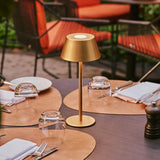 Milou Gold - Table lamp without Cable l Modern, Design & 3 Light modes