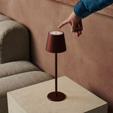 Jasper Mocha Brown - Wireless Lamp with Battery l Metal, Dimmable & 3 Light Stages