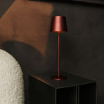 Jasper Mocha Brown - Wireless Lamp with Battery l Metal, Dimmable & 3 Light Stages