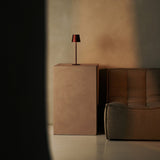 Jasper Mocha Brown - Wireless Lamp with Battery l Metal, Dimmable & 3 Light Stages