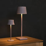 Wouter Koala Brown Rechargeable Table Lamp – Wireless Charging, Dimmable, 120-Hour Battery Life