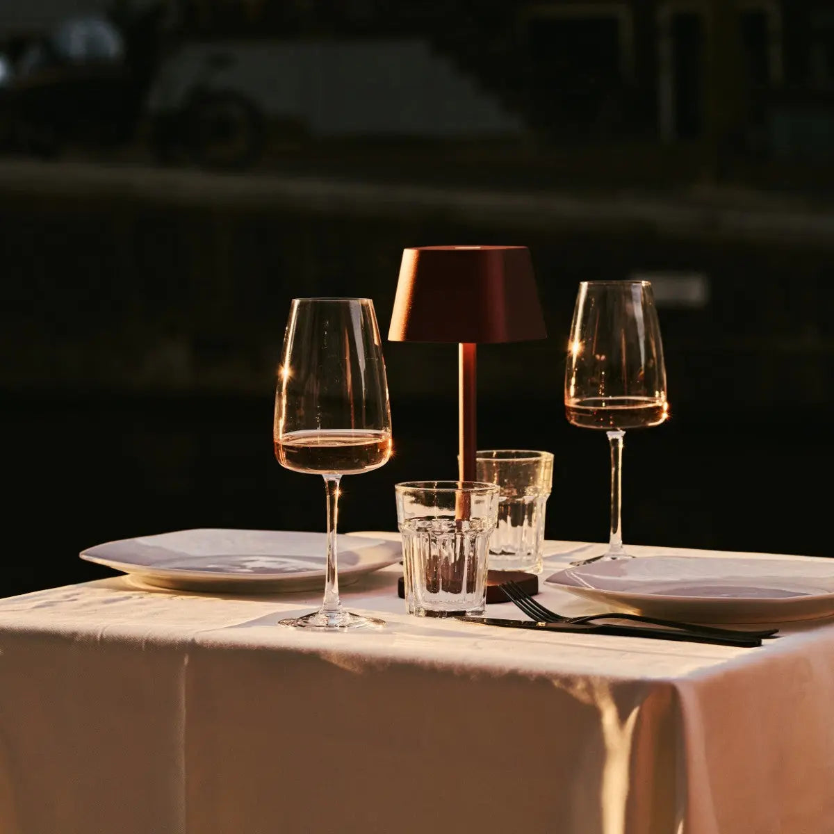 Ava Bronze - Rechargeable Table Lamp | Stylish, Cordless & Dimmable